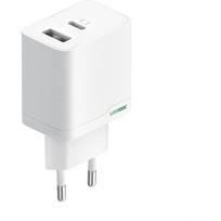Oppo Įkroviklis SUPERVOOC OSAB4CB4AE 110110230159, 45W, 2 prievadai, baltas, greitasis įkrovimas
