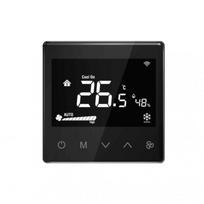 Fibaro Termostatas FAN4-CONTROL BLACK, 868.4-869.8 Mhz, Z-Wave, suderinamas su išmaniuoju telefonu, temperatūros matavimas