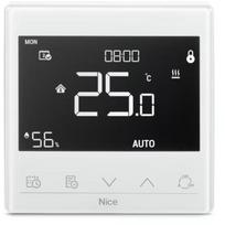 Fibaro Termostatas WARM-CONTROL E, 868.4 MHz, 869.8 MHz, Z-Wave Plus, 16A, drėgmės jutiklis, NTC jutiklis, ekranas, baltas