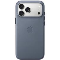 Apple dėklas iPhone 18 Pro Max TechWoven su MagSafe MKDR4ZM/A, Chambray mėlyna, TPU šonai, aliuminio mygtukai, 2 tvirtinimo taškai