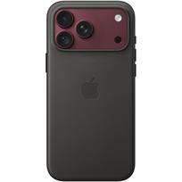 Apple dėklas iPhone 18 Pro Max TechWoven su MagSafe MKDT4ZM/A, juodas, TPU šonai, aliuminio mygtukai, 2 tvirtinimo taškai, Qi2 25W