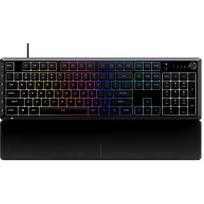 Corsair žaidimų klaviatūra Skiff 100 Plus CH-9226I65-NA, laidinė, membraninė, RGB, 10 zonų apšvietimas, IP53, QWERTY, USB