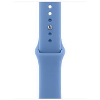 Apple išmaniojo laikrodžio apyrankė MJW34ZM/A, 46mm, M/L, gėlių mėlyna, aukštos kokybės guma, išmaniajam laikrodžiui