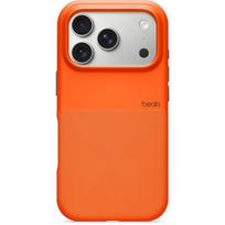 Apple Beats iPhone 17 Pro tvirtas korpusas MGJQ4LL/A, MagSafe, fotoaparato valdymas, Sierra Orange, mikropluoštas, TPU