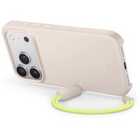 Apple iPhone 17 Pro dėklas su stovu MGTN4LL/A, MagSafe, kameros valdymas, kalkakmenio spalva, matinis, polikarbonatas