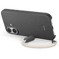 Apple iPhone 17 dėklas su atrama ir MagSafe ir fotoaparato valdymu MGY54LL/A, granito pilka, matinis, polikarbonatas