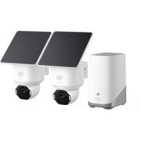 Anker Eufy tinklo kamera SoloCam E42 E8173321, 2 vnt., 8 MP, F/1.6, IP65, microSD 128GB, 4K, Wi-Fi, judesio aptikimas