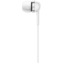 Sennheiser ausinės CX 80U 800151, 28 Ω, 17-20 kHz, 119 dB, USB-C, 1.2 m, 9.7 mm, baltos, su mikrofonu, įkišamos, laidinės