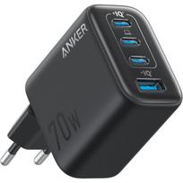 Anker Įkroviklis Zolo A121CG11, 70W, 4 prievadai, USB-C, juodas, mini dydis