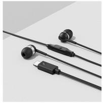 Sennheiser ausinės CX 80U 800125, 28 Ω, 17-20 kHz, USB-C, 1.2 m, įkišamosios, su mikrofonu, juodos