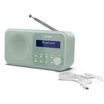 Sharp Nešiojamas skaitmeninis radijas DR-P420(GN), DAB+/DAB/FM, Bluetooth 5.3, 2W, LCD, 2200mAh, 16h, akvamarino žalia