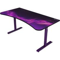Arozzi Žaidimų stalas ARENA-DEEPP-GALAXY, 160cm, 82cm, 71-81cm, lenktas, T formos, MDF, mikropluoštas, kabelių valdymas