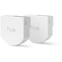 Philips Hue laidinio sieninio jungiklio modulis 8721103140555, 2 vnt, 220-240 V, IP20, II klasė, baltas, Zigbee, Hue Bridge, Alexa