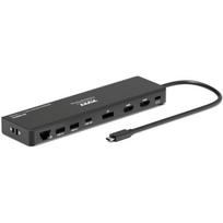 Port Connect dokinimo stotis 901906V2, USB-C 3.1 Gen 2, 2x HDMI, DP, 1GbE, juoda