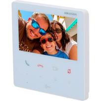 Hikvision vidinė stotis DS-KH6110-WE1 PSMDSKH6110WE1, 4,3 colio, 480x272, PoE, WiFi, 4 pritaikomi mygtukai, jutiklinis ekranas