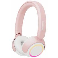 Philips belaidės ausinės vaikams TAK4200PK/00, 45 h, 300 mAh, 2 h, 19 h, 20-20000 Hz, 112 dB, 32 Ω, 20 mW, 3.2 cm, 10 m, IPX4