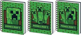 „Minecraft“ (Creeper) A5 3D užrašų knygelė