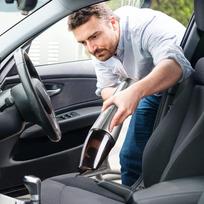 Belaidis rankinis dulkių siurblys, 8000PA automobilių dulkių siurblys, 120 W galia, įkraunamas USB, 4000 mAh
