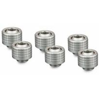 Thermal Grizzly DeltaMate Złącze kompresyjne, Mosiądz, Gwint G1/4 - Nikiel, ST13, 6-pack | TG-DM-FIT-6217 | 4260711992704
