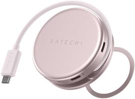 Satechi Adapter HUB 5w1 USB C OntheGo STPOTG5P blush | 810086364145 | 810086364145