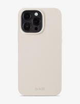 Holdit - Silicone Case Iphone 15 Pro Max - Telefono dėklas - Kreminė spalva