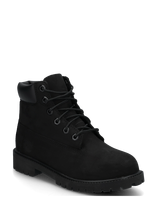 Timberland - 6 Inch Lace Up Waterproof Boot - Žieminiai batai su raišteliais - Juoda