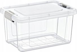 Skaidrus virtuvės laikymo dėžutė su dangčiu 2500 ml