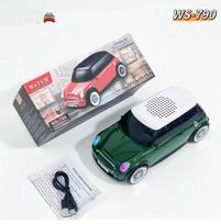 Belaidis automobilio formos radijo imtuvas,kolonėlė WSTER WS-790, 5 W, Mini Cooper.Spalva-žalia/juoda