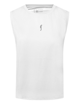 RS Sports - Women's Relaxed Tank - Mesh Rec (Ace Purple/Solid Purple,S,St) - Sportinė palaidinė be rankovių - Balta