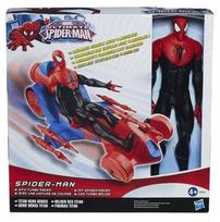 Figūrėlė su priedais Spiderman (Žmogus voras) Titan Heroes Turbo Racer Car