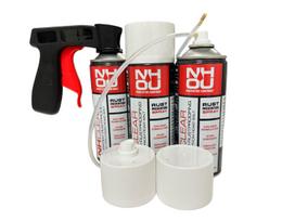 NHOU® Rūdžių prevencijos purškiklių rinkinys – 3 × 400 ml + patogaus sukibimo rankenėlė