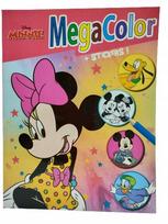 MEGA SPALVA DISNEY SPALVŲ KOLEKCIJA SU LAPKĖLIAIS Minnie Mause Pluto Mickey Donald