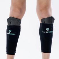 Blauzdų apsaugos suspaudimo rankovė Gamepatch Black, Junior