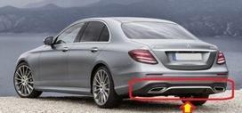Mercedes Benz E 200 d Sedanas Bumperis Bekleding Originalus A2138851801
