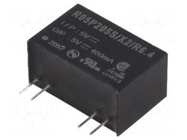 Converter: DC/DC | 2W | Uin: 4.5÷5.5VDC | Uout: 5VDC | Iout: 400mA | SIP7