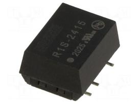 Converter: DC/DC | 1W | Uin: 21.6÷26.4VDC | Uout: 15VDC | Iout: 66mA | SMT