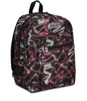 Ergonominė kuprinė SEVEN FREETHINK ROSE-VIOLET, su USB, 44 cm