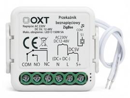 Moduł OXT Mini Przekaźnik beznapięciowy AC 230V DC 5V 12-48V ZigBee TUYA T250DC