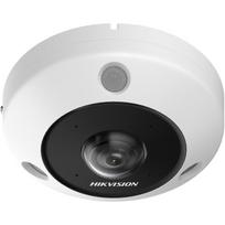IP kamera DS-2CD6365G1-IVS 6MP f1.16mm fisheye balta
