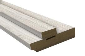 Stakta, PVC, Šale ąžuolo, 2024x80x33 mm (2.5 vnt.)