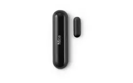 FIBARO NICE FGDW-002-3 EU durų ir langų jutiklis, juodos spalvos, Z-Wave Plus su temperatūros ir ardymo detekcija