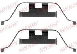 QUICK BRAKE Stabdžių trinkelių montavimo k-tas 109-1201