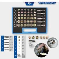 KS TOOLS Remonto komplektas, alyvos išleidimo kaiščio sriegis BT711300