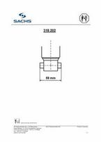 SACHS Amortizatorius (dujinis) 318 202