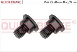 QUICK BRAKE Stabdžių disko tvirtinimo varžtai 11662K