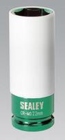 SEALEY TOOLS Alloy Wheel Impact Socket 22mm 1/2 Sq Drive SX03022 SX03022