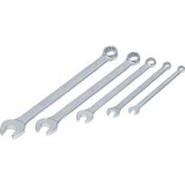 KS TOOLS Raktų rinkinys, kilpiniai / atviru galu 517.1500