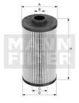MANN-FILTER Hidraulinis automatinės pavarų dėžės filtras H 6031 z
