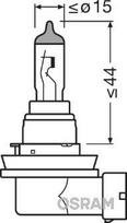 OSRAM Rūko žibintų lemputė 64219L+