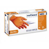 REFLEXX Pirštinės Reflexx Nitrile Orange Grip L N85L